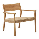 Linea Furniture Annalise Oak Wood Armchair