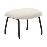 Linea Furniture Bettina Boucle Footstool