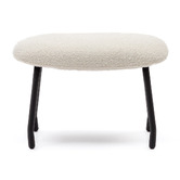Linea Furniture Bettina Boucle Footstool