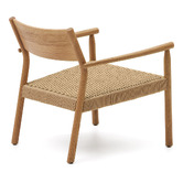 Linea Furniture Annalise Oak Wood Armchair