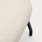 Linea Furniture Bettina Boucle Footstool