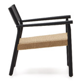 Linea Furniture Annalise Oak Wood Armchair