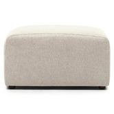 Linea Furniture 65cm Grey Addison Ottoman