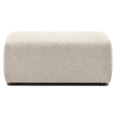 Linea Furniture 89cm Grey Addison Ottoman