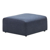 Linea Furniture 89cm Grey Addison Ottoman