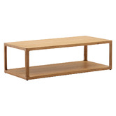 Linea Furniture Bonnie Oak Wood Coffee Table