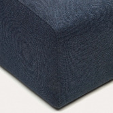 Linea Furniture 89cm Grey Addison Ottoman