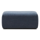Linea Furniture 89cm Grey Addison Ottoman