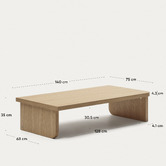 Linea Furniture 2 Piece Coffee Table Set