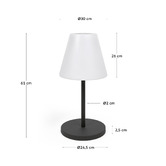 Linea Furniture Stanley Rechargeable LED Table Lamp