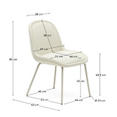 Linea Furniture Gaynor Boucle Dining Chairs