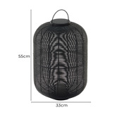 Linea Furniture Black Riley Portable Lamp