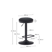Linea Furniture Bailey Adjustable Barstools