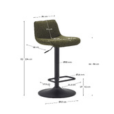 Linea Furniture Bobby Adjustable Barstools