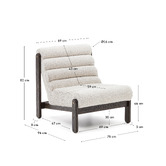 Linea Furniture Harper Boucle Armchair