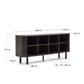 Linea Furniture Margot 2 Door Sideboard Buffet