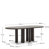 Linea Furniture Margot Dining Table