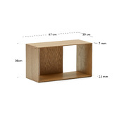 Linea Furniture 9 Piece Lola Shelving Unit Set