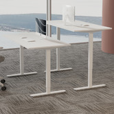 Linea Furniture Princeton Steel Electric Sit &amp; Stand Desk