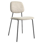 Linea Furniture Bettina Chenille Dining Chairs