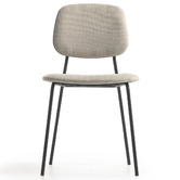 Linea Furniture Bettina Chenille Dining Chairs