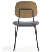 Linea Furniture Bettina Chenille Dining Chairs