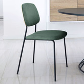 Linea Furniture Bettina Chenille Dining Chairs