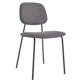Linea Furniture Bettina Chenille Dining Chairs