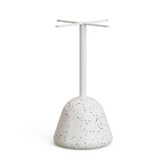 Linea Furniture White Ferdin Terrazzo Outdoor Dining Table