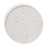 Linea Furniture White Ferdin Terrazzo Outdoor Dining Table