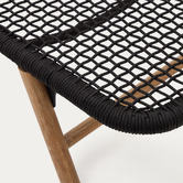 Linea Furniture Mauro Acacia Wood Sun Lounge
