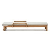 Linea Furniture Alessa Eucalyptus Wood Sun Lounger