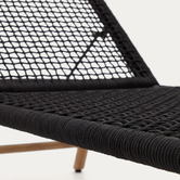 Linea Furniture Mauro Acacia Wood Sun Lounge