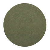 Linea Furniture Green Stefano Hand-Woven Round Indoor/Outdoor Rug