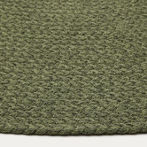 Linea Furniture Green Stefano Hand-Woven Round Indoor/Outdoor Rug