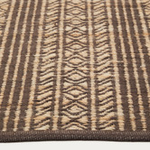Linea Furniture Brown Raffaele Hand-Woven Jute Rug
