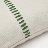 Linea Furniture Nicola Embroidered Rectangular Cushion Cover