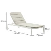 Linea Furniture Carmine Sun Lounge