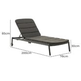 Linea Furniture Carmine Sun Lounge
