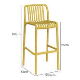 Linea Furniture 75cm Aristide Outdoor Bar Stools
