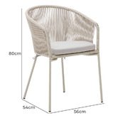 Linea Furniture Killian Outdoor Dining Chairs