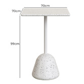 Linea Furniture Ferdin Terrazzo Outdoor Bar Table