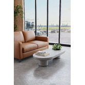 Linea Furniture Atlas Concrete Outdoor Coffee Table