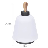 Linea Furniture Naima Bell Rechargeable LED Outdoor Lamp