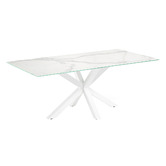 Linea Furniture Laurent Marble-Look Dining Table