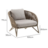 Linea Furniture Givenchy Outdoor Armchair