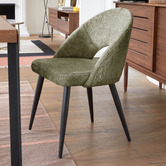 Linea Furniture Josie Chenille Dining Chairs