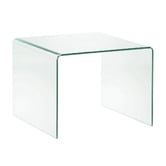 Linea Furniture Roscoe Glass Side Table