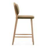 Linea Furniture 66cm Aurelia Chenille Bar Stools