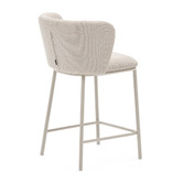 Linea Furniture Elodie Chenille Bar Stools